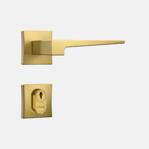 FECHADURA STAM 3200 (CLASSIC) EXTERNA GOLD ROSETA QUADRADA