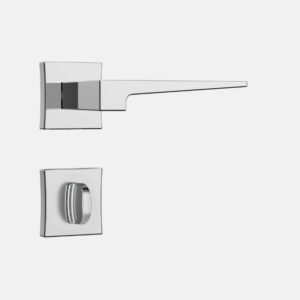 FECHADURA STAM 3200 (CLASSIC) BANHEIRO INOX ROSETA QUADRADA WC