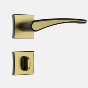 FECHADURA STAM 3500 (CLASSIC) BANHEIRO ANTIQUE OXIDADO ROSETA QUADRADA WC
