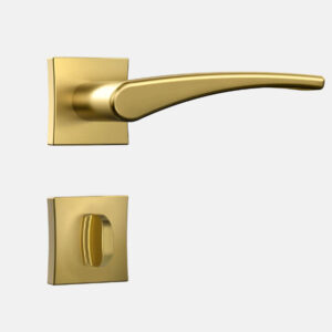 FECHADURA STAM 3500 (CLASSIC) BANHEIRO GOLD ROSETA QUADRADA WC