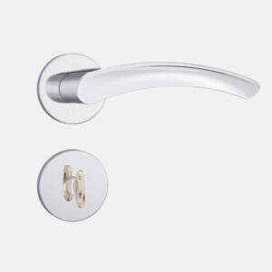 FECHADURA STAM 823/13 BANHEIRO INOX ROSETA REDONDA