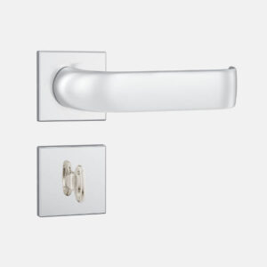 FECHADURA STAM 823/39 BANHEIRO INOX ROSETA QUADRADA
