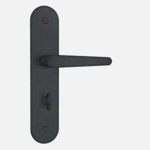 FECHADURA STAM 824/03 BANHEIRO PRETO FOSCO ESPELHO