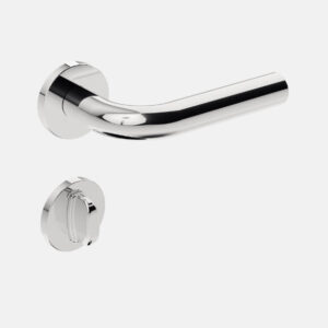 FECHADURA STAM IX310 MAQ40 BANHEIRO INOX POLIDO ROSETA REDONDA WC