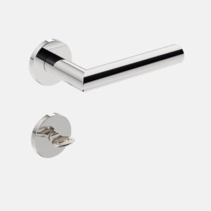 FECHADURA STAM 803/IX410 BANHEIRO INOX ROSETA REDONDA WC